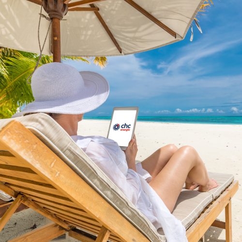 Cualquier paisaje es bueno para disfrutar de unas increíbles vacaciones. Gracias a la facturación electrónica podrás consultar las facturas de la luz allá donde vayas.